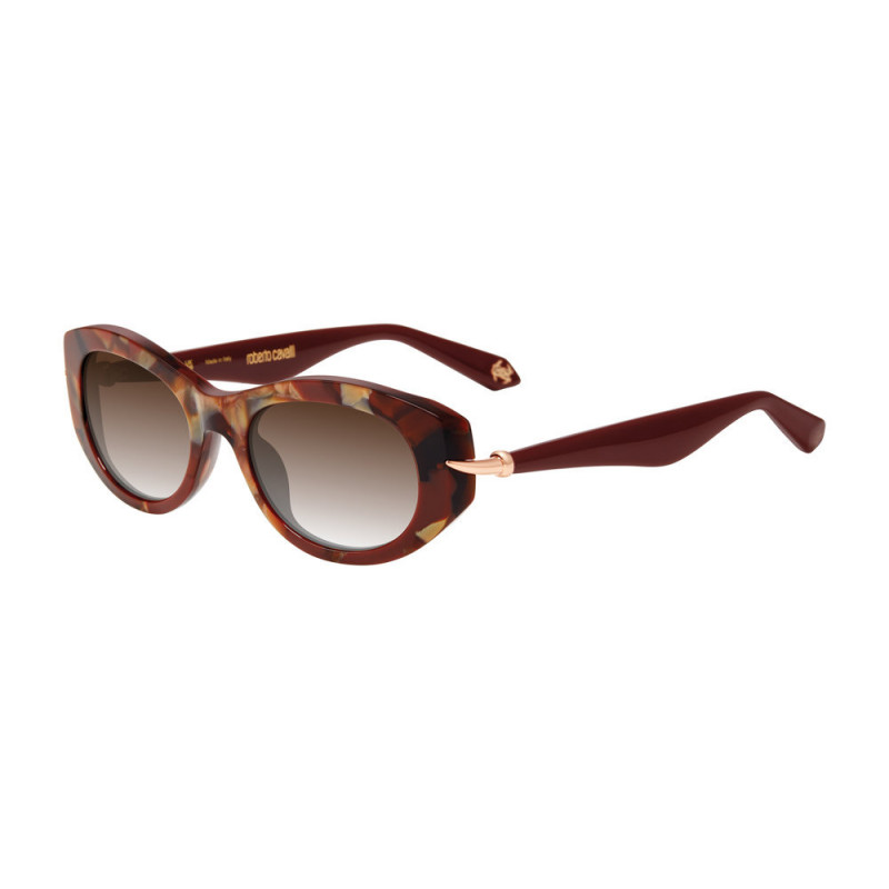 Sunglasses Roberto Cavalli SRC 173 M 09z6 Brown Pearled Fantasy 53mm