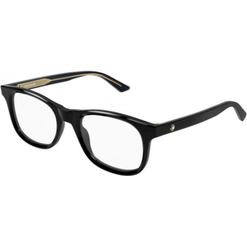 Eyeglasses Montblanc MB 0385 O- 006 Black / Transparent 54mm