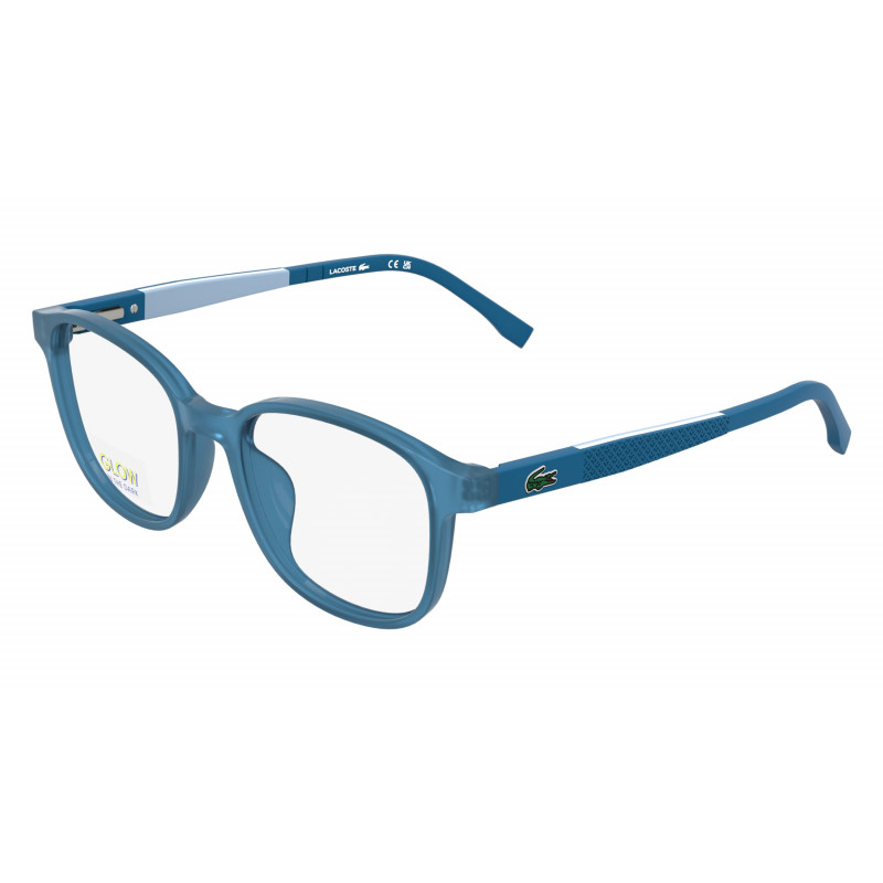 Eyeglasses LACOSTE L 3667 400 Transparent Blue Lumi 46mm