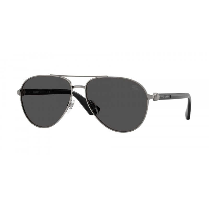 Sunglasses Burberry BE 3167 100387 Gunmetal / Dark Grey Polyamide Standard 59mm