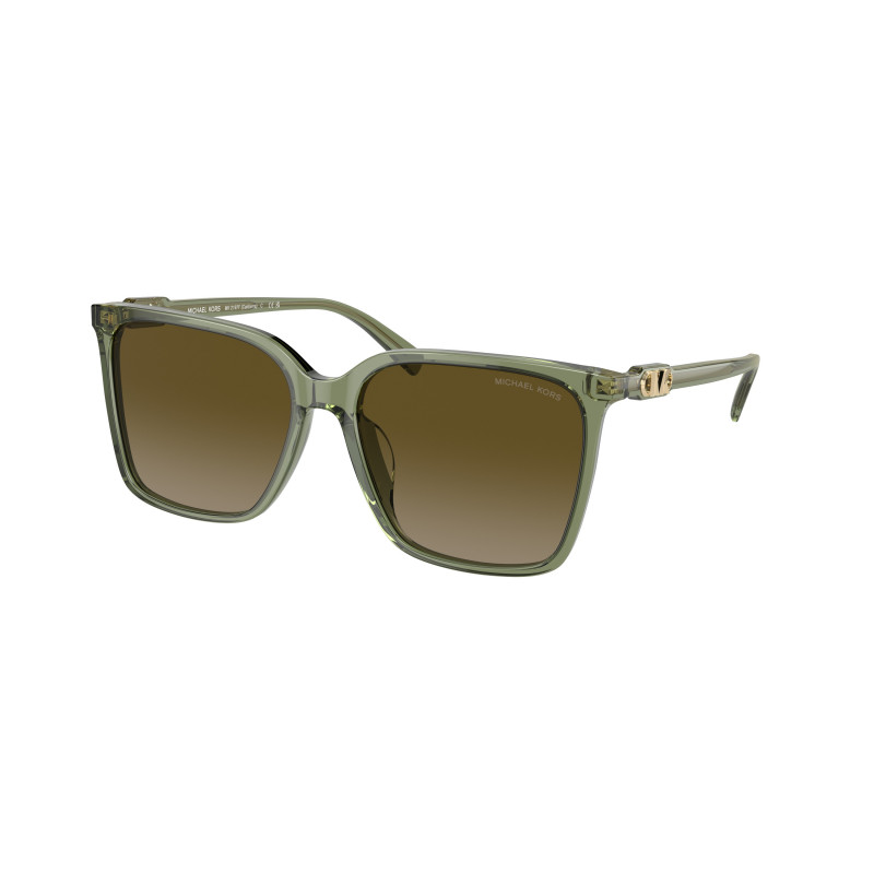 Sunglasses Michael Kors MK 2197 F 394413 Canberra Green Transparent Gre 58mm