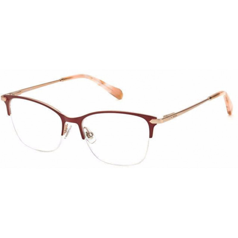 Eyeglasses Fossil FOS 7088 /G 7BL Burgundy 53mm