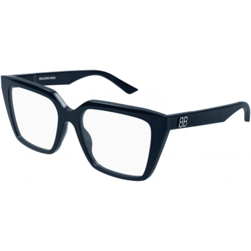 Eyeglasses Balenciaga BB 0130 O- 011 Blue / Transparent 53mm