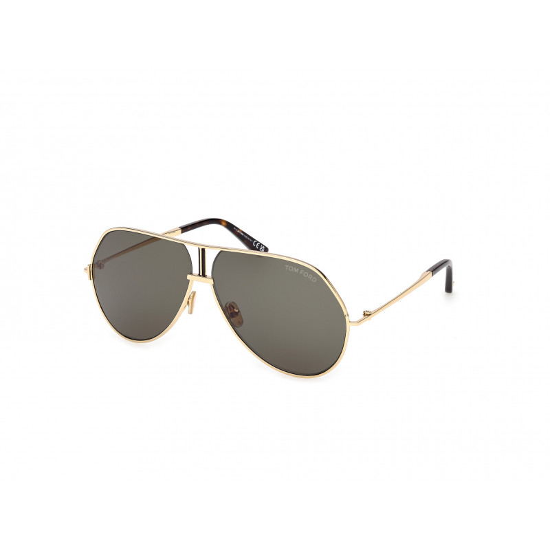 Sunglasses Tom Ford FT 1281 30N Shiny Deep Gold / 63mm