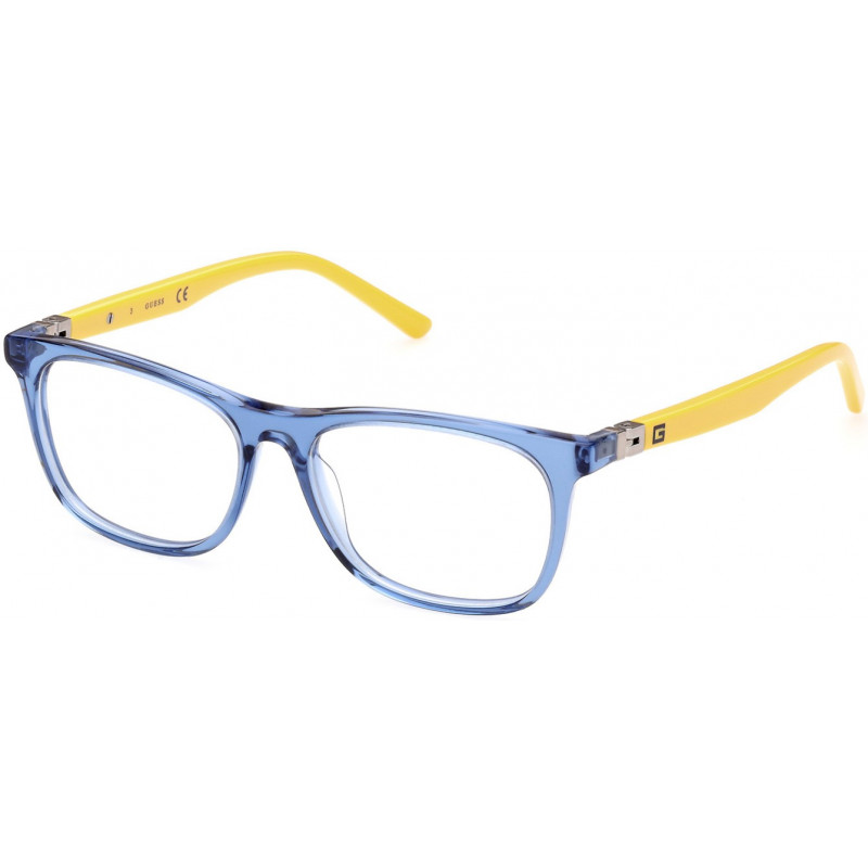 Eyeglasses Guess GU 9228 092 Shiny Blue / Yellow/Monocolor