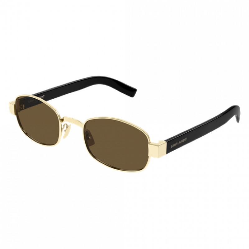 Sunglasses Saint Laurent SL 706 - 001 Gold / Brown Black 53mm