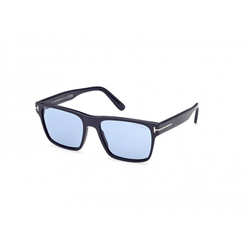 Sunglasses Tom Ford FT 1205 90V Shiny Blue / 55mm