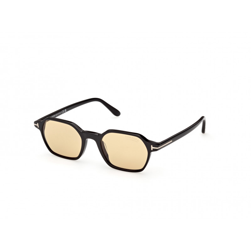 Sunglasses Tom Ford FT 1301 01E Shiny Black / 51mm