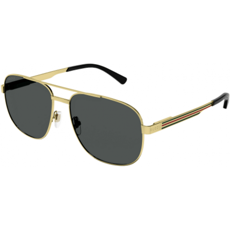 Sunglasses Gucci GG 1223 S- 002 Gold / Grey 60mm