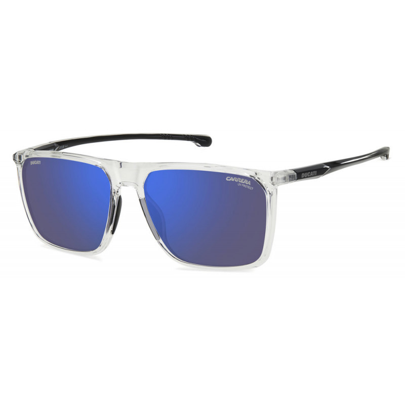 Sunglasses Carrera CARDUC 034 /S 00XT Xt Blu Sky Mirror 59mm