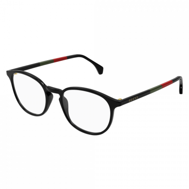 Eyeglasses Gucci GG 0551 O- 021 Black / Transparent 50mm