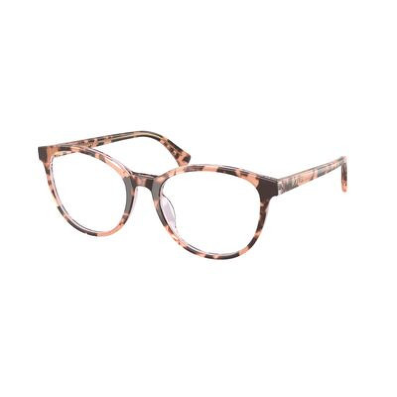 Eyeglasses Ralph RA 7188 U 6295 Pink Havana On Transparent / Demo 54mm