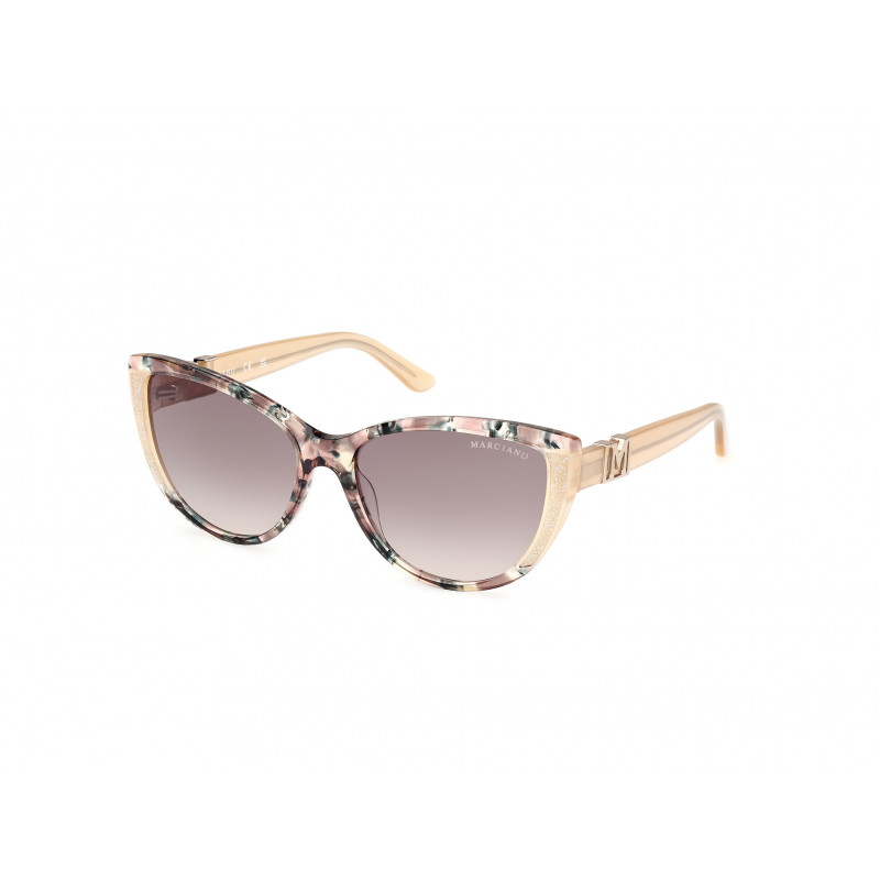 Sunglasses Guess By Marciano GM 00011 59P Beige Brown/Havana / Shiny Ivory