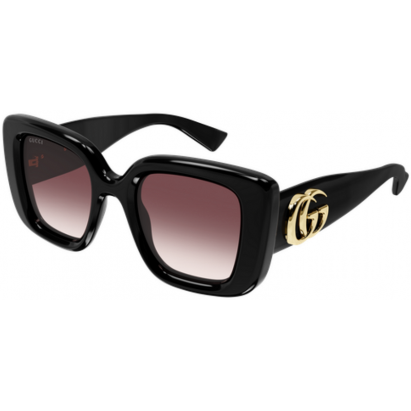 Sunglasses Gucci GG 1975 S- 001 Black / Red 50mm