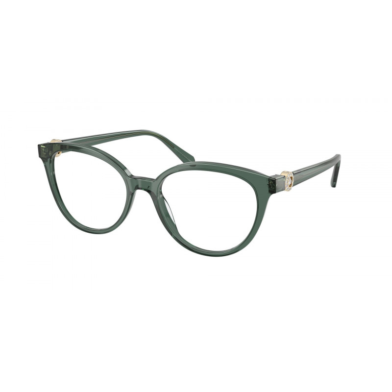 Eyeglasses Swarovski SK 2078 1043 Transparent Green / Demo Lens 52mm