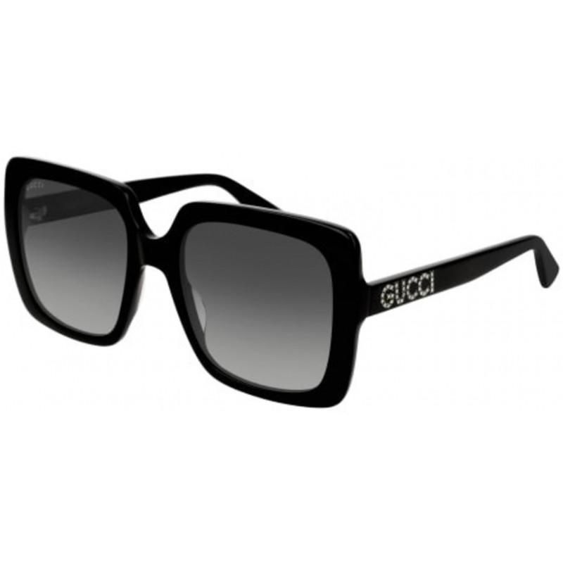 Sunglasses Gucci GG 0418 S- 001 Black / Grey 54mm