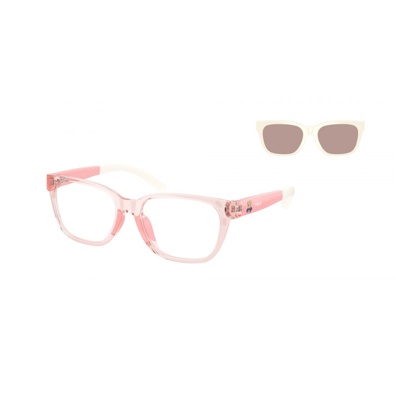 Sunglasses Polo Prep PP 9511 U 62667N Shiny Transparent Pink / Demo Lens Polyamide Standard 51mm