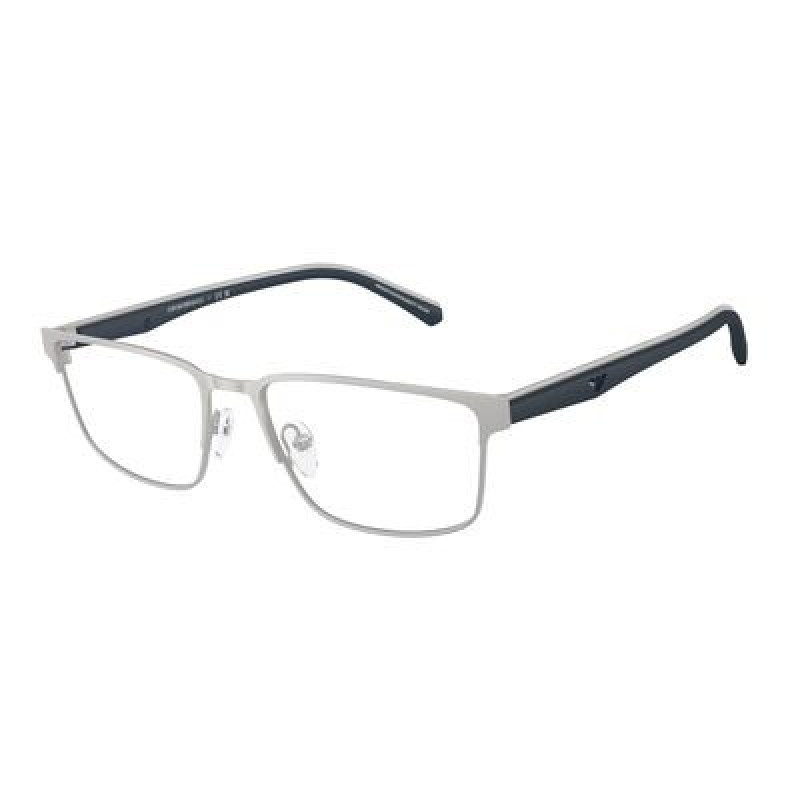 Eyeglasses Emporio Armani EA 1175 3015 Matte Silver Demo Lens 56mm