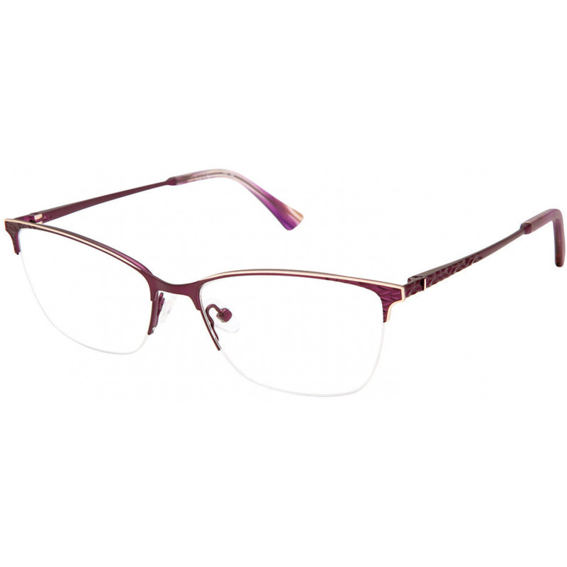 Eyeglasses Nicole Miller WAVERLY C03 Purple/Rose Gld 57mm