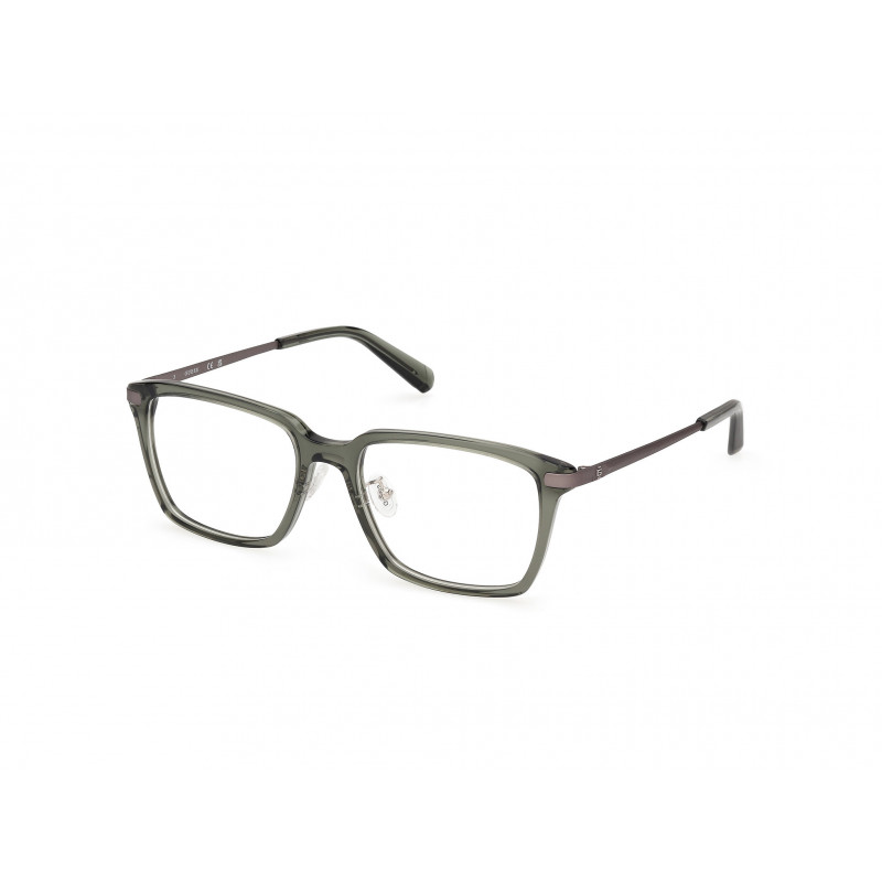 Eyeglasses Guess GU 50206 -D Asian fit 093 Shiny Light Green / Matte Gunmetal 55mm