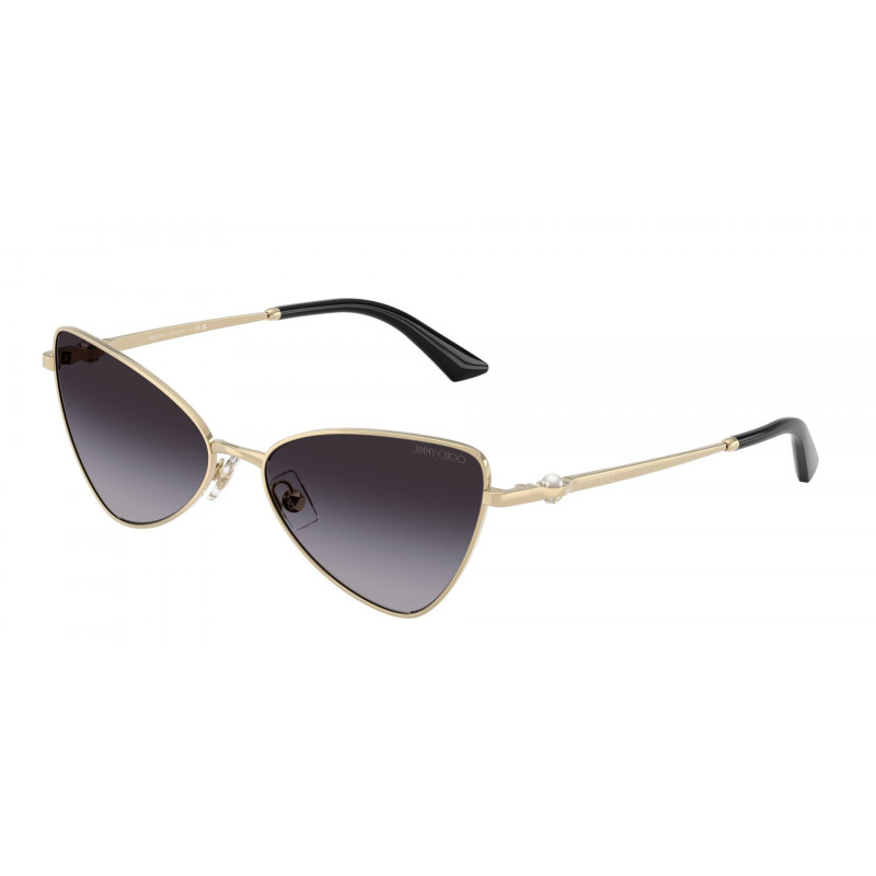 Sunglasses Jimmy Choo JC 4015 HB 30068G Pale Gold / Gradient Gray Polyamide Standard