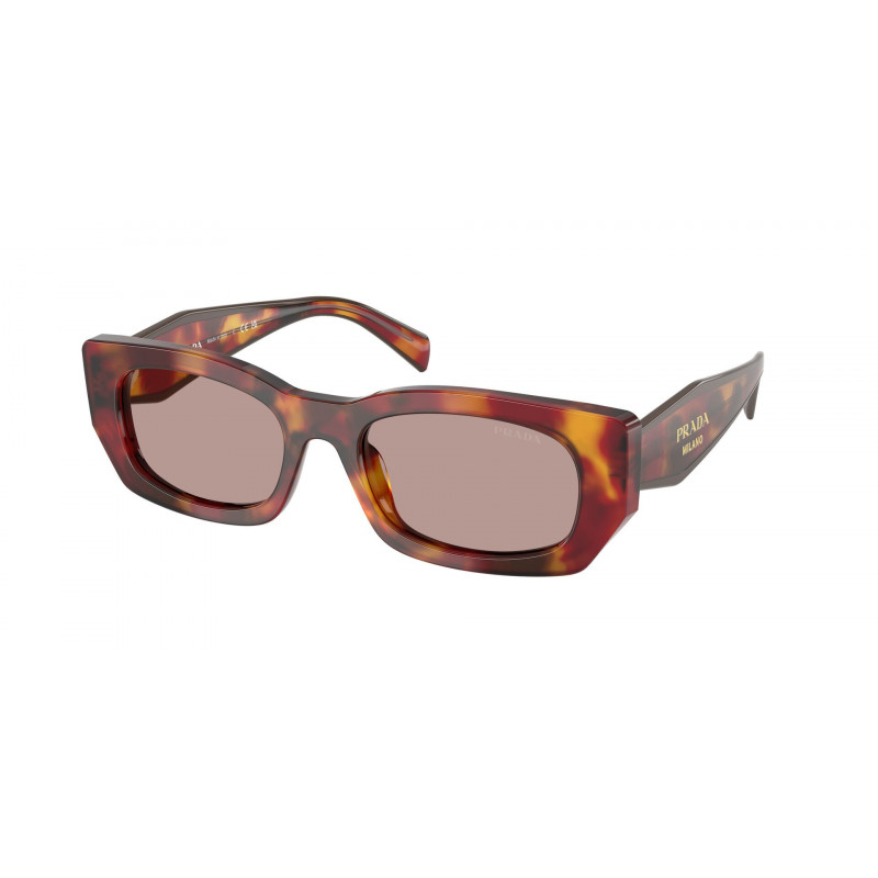 Sunglasses Prada PR B 05 S 22A20I Poppy Tortoise / Light Purple Brown Polyamide Standard