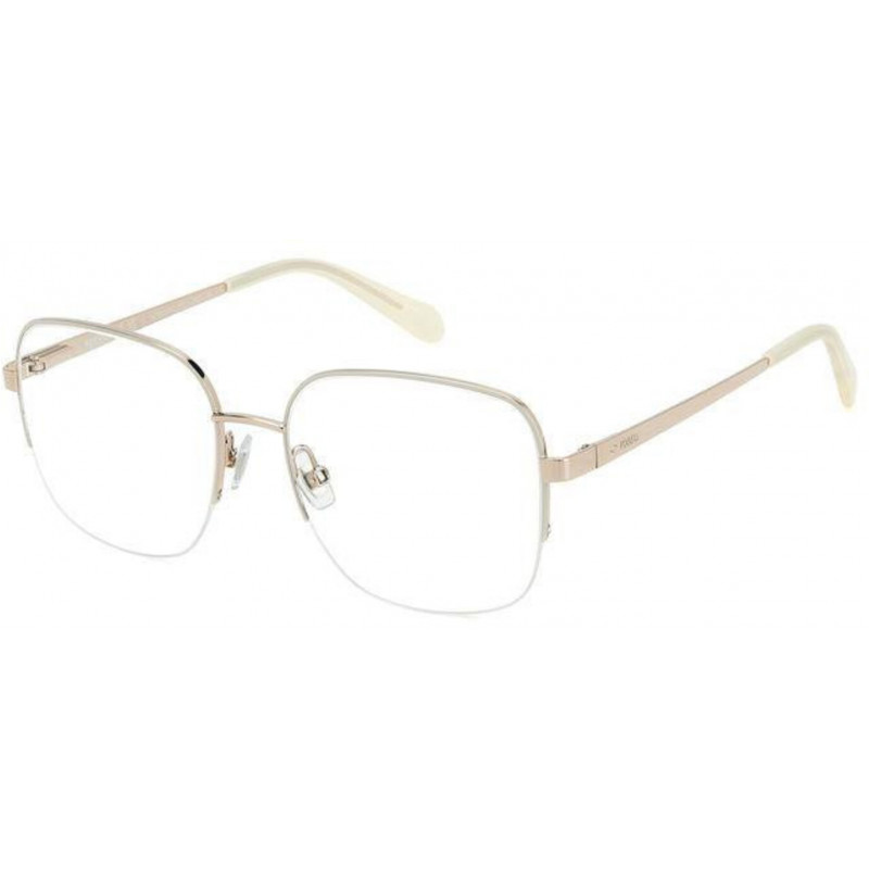 Eyeglasses Fossil FOS 7163 /G 1GD Brown White 53mm