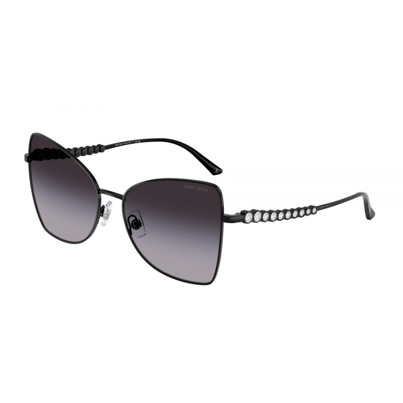 Sunglasses Jimmy Choo JC 4010 B 30008G Black / Gradient Grey Polyamide Standard