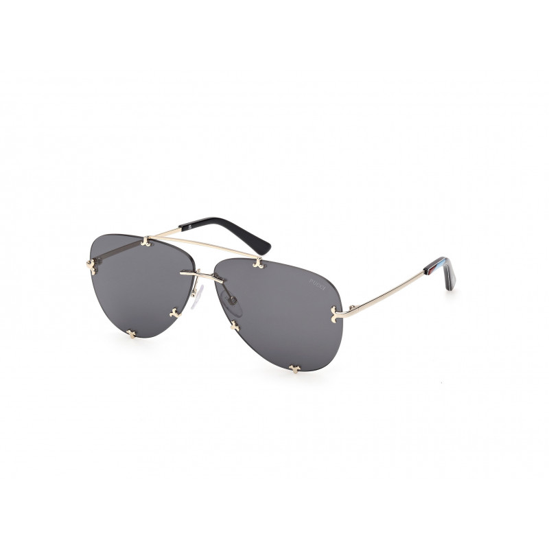Sunglasses Emilio Pucci EP 0236 32A Shiny Pale Gold / 61mm