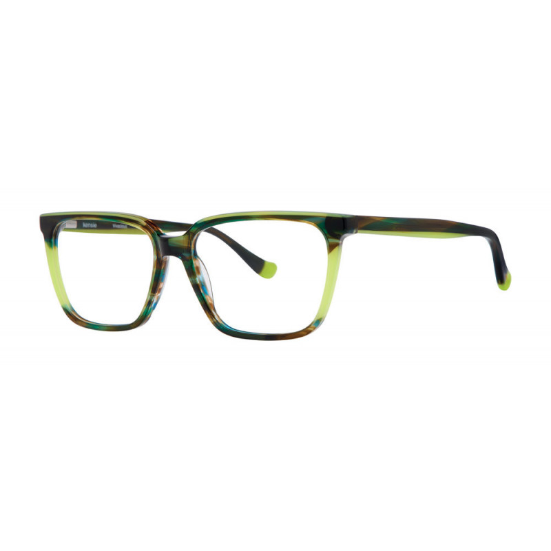 Eyeglasses Kensie Vivacious Key Lime Tortoise 54mm