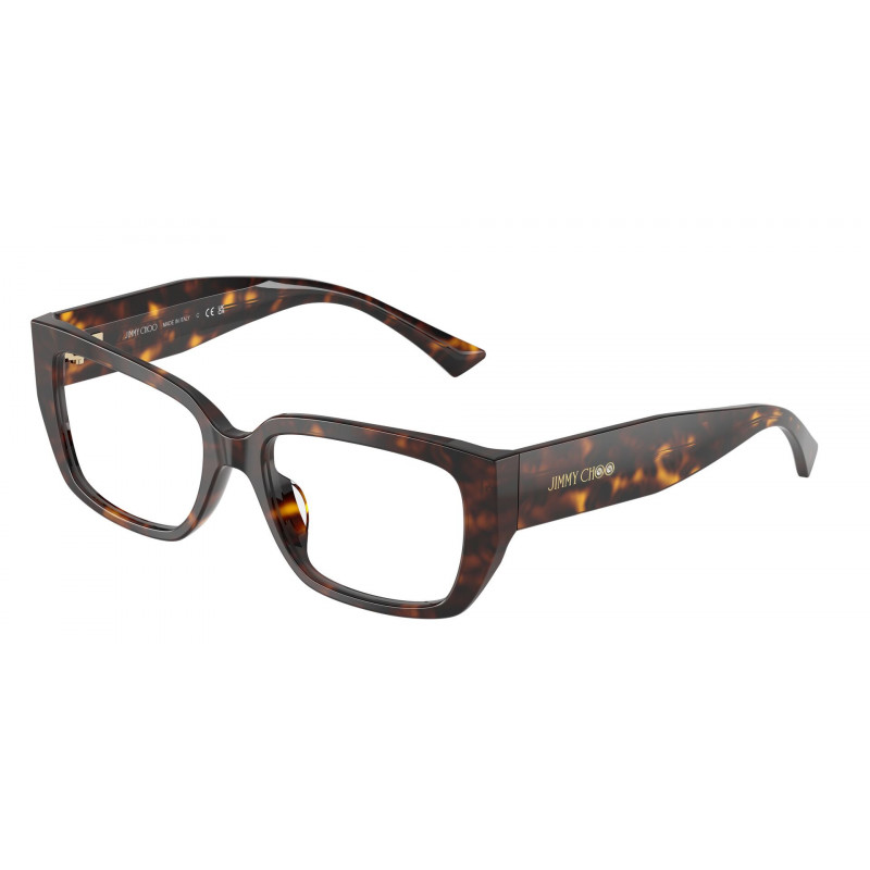 Eyeglasses Jimmy Choo JC 3041 BU 5002 Havana Demo Lens 52mm