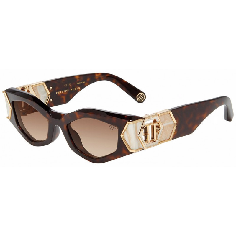 Sunglasses Philipp Plein SPP 136 M 0722 Dark Havana