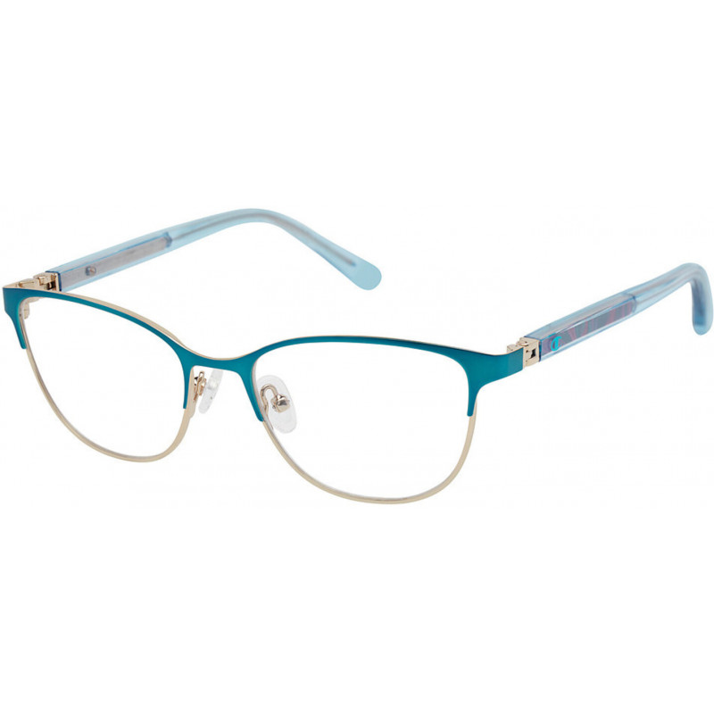 Eyeglasses Champion CHARM C02 Matte Teal/Gold 50mm