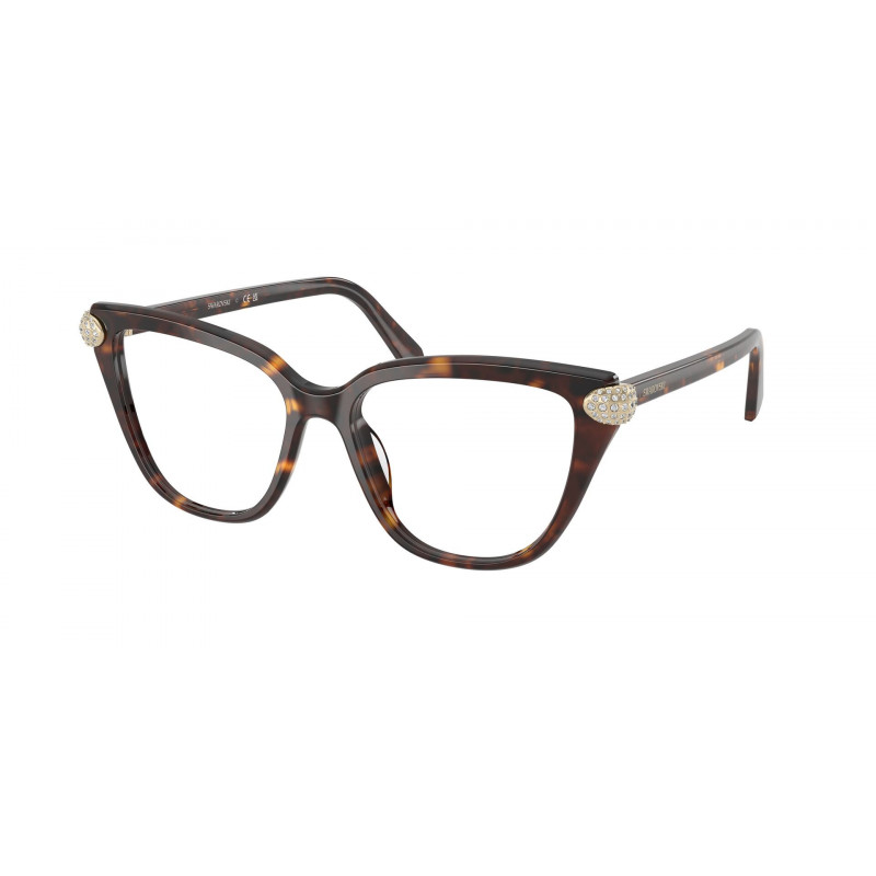 Eyeglasses Swarovski SK 2045 F 1002 Havana Demo Lens 52mm