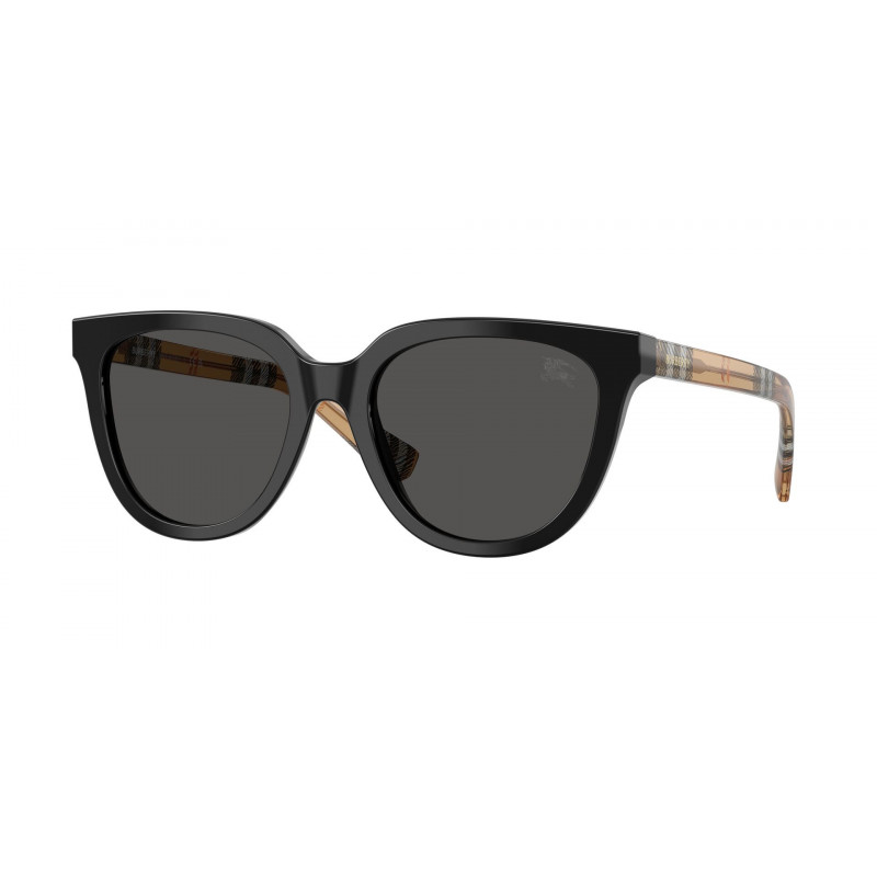 Sunglasses Burberry BE 4469 416187 Black / Dark Grey Polyamide Standard 53mm