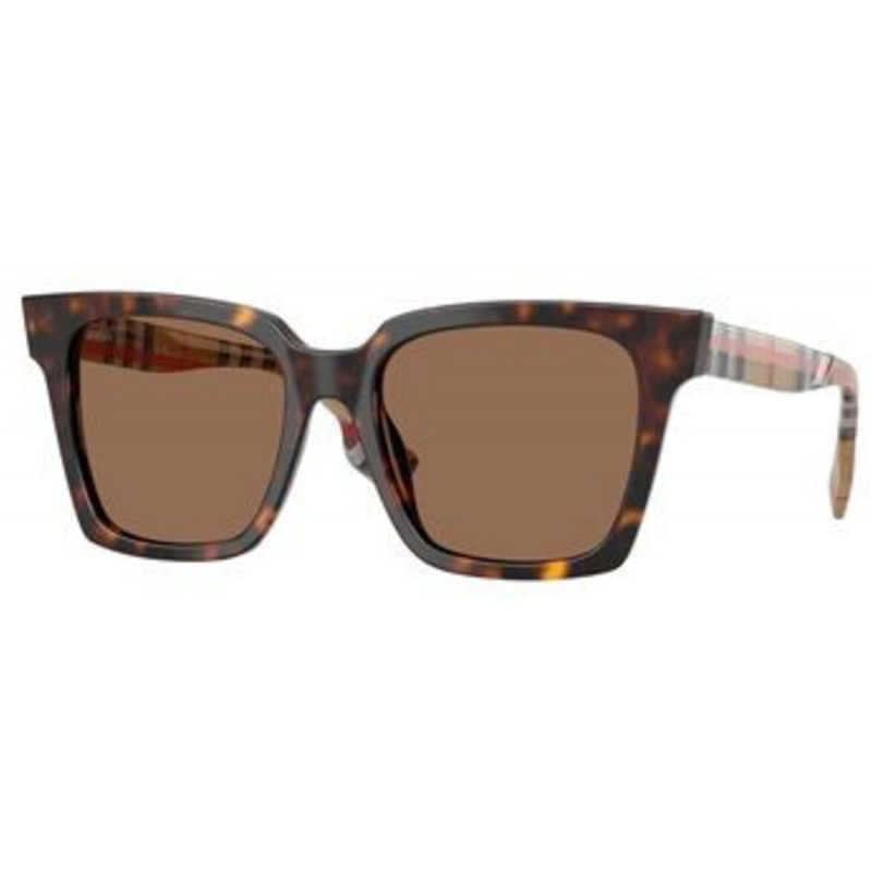 Sunglasses Burberry BE 4335 390373 Dark Havana / Brown Polyamide Standard 53mm