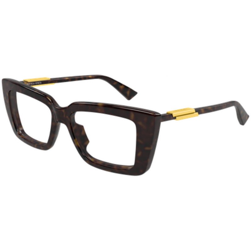 Eyeglasses Bottega Veneta BV 1448 O- 002 Havana / Transparent 53mm