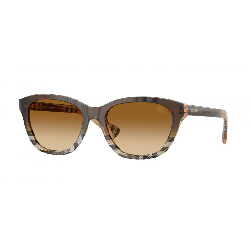 Sunglasses Burberry BE 4486 420213 Check Gradient Sand / Brown Polyamide Standard 54mm