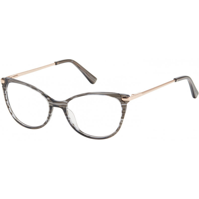 Eyeglasses Nicole Miller NMP 815 C01 Charcoal Rose Gld 49mm