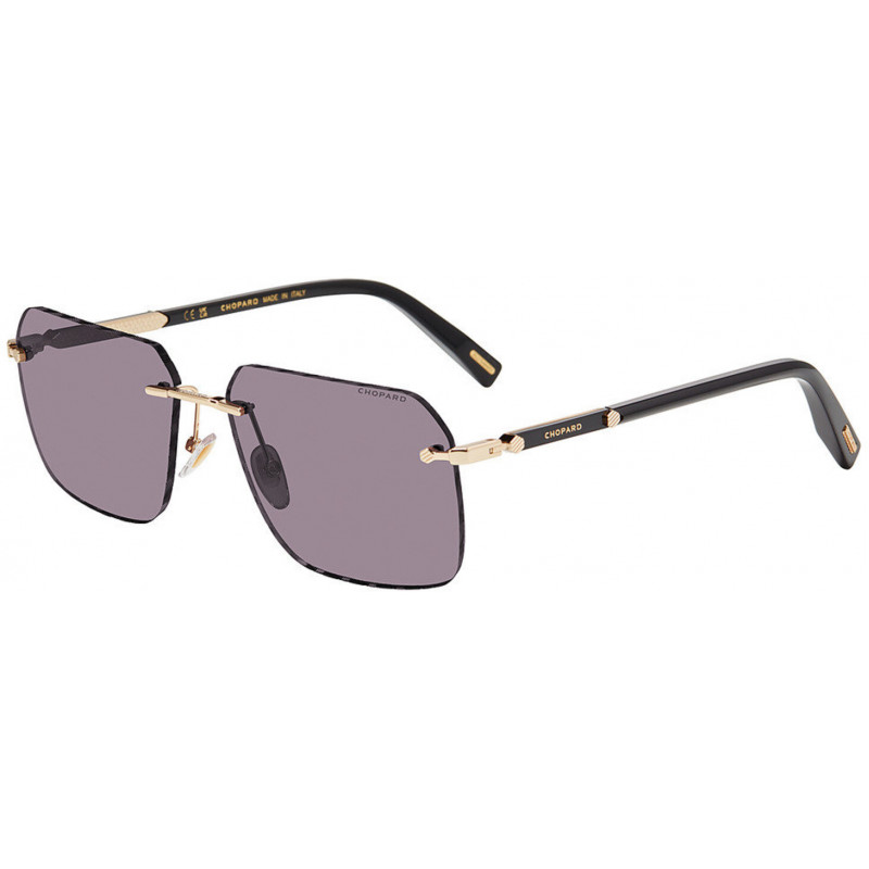 Sunglasses Chopard SCHL 75 300f Black Rose Gold / Smoke
