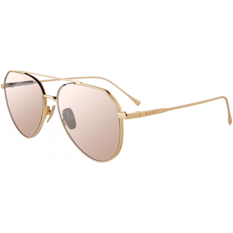 Sunglasses Diff SDFDASH 250n Gold/Honey Crystal 55mm