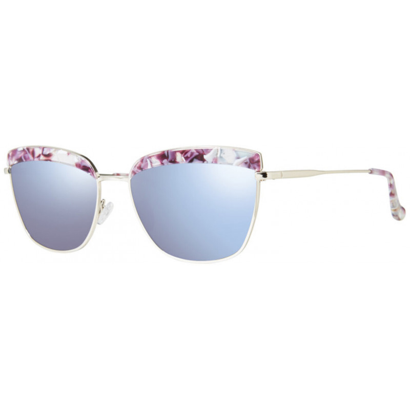 Eyeglasses Kensie High Brow Purple Tortoise / Polarized 55mm