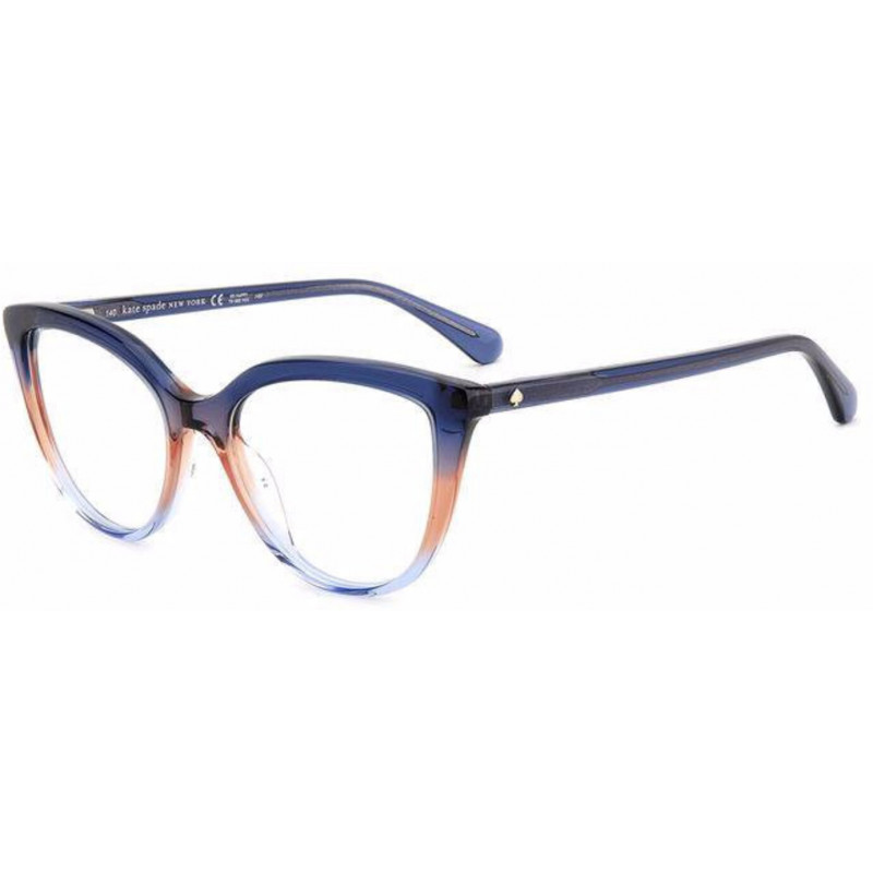 Eyeglasses Kate Spade HANA YRQ Blue Beige 52mm