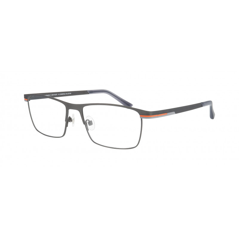 Eyeglasses Pro-design Denmark DASH 3 6521 Grey Medium Matt / Nosepad 57mm
