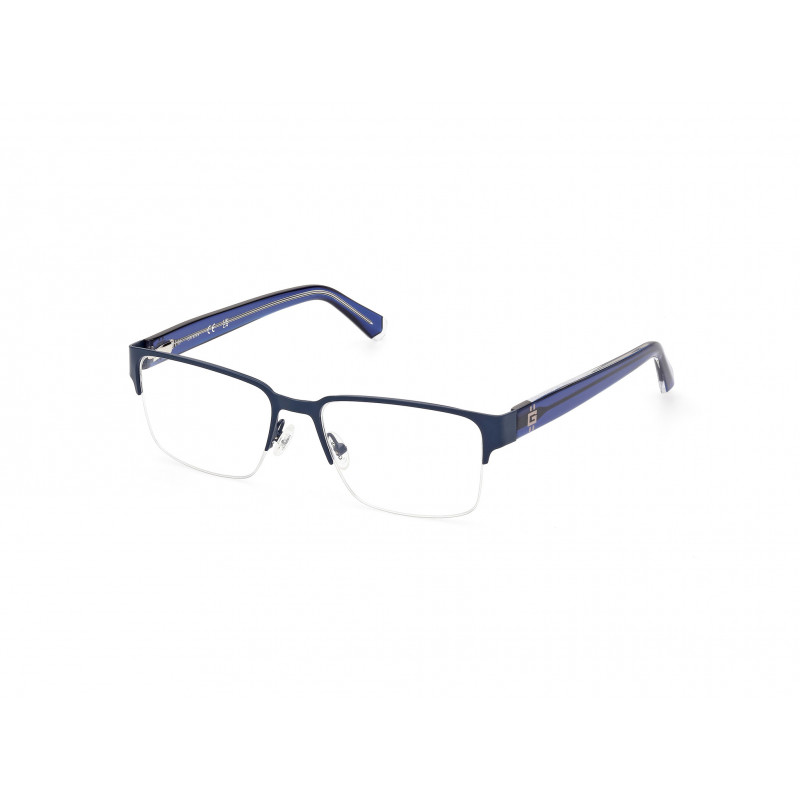 Eyeglasses Guess GU 50095 091 Matte Blue / Shiny 53mm