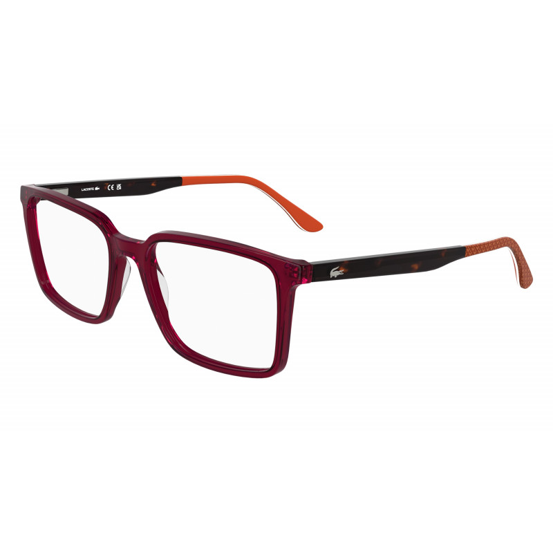 Eyeglasses LACOSTE L 2992 N 601 Transparent Burgundy 56mm