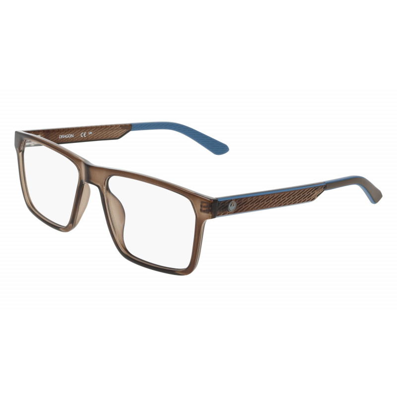 Eyeglasses DRAGON DR 9019 213 Brown Crystal 55mm