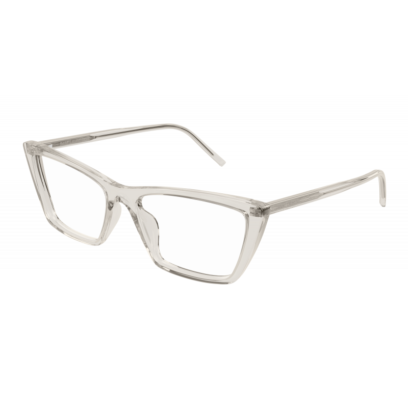 Eyeglasses Saint Laurent SL 737 MICA THIN OPT- 004 Beige / Transparent 54mm