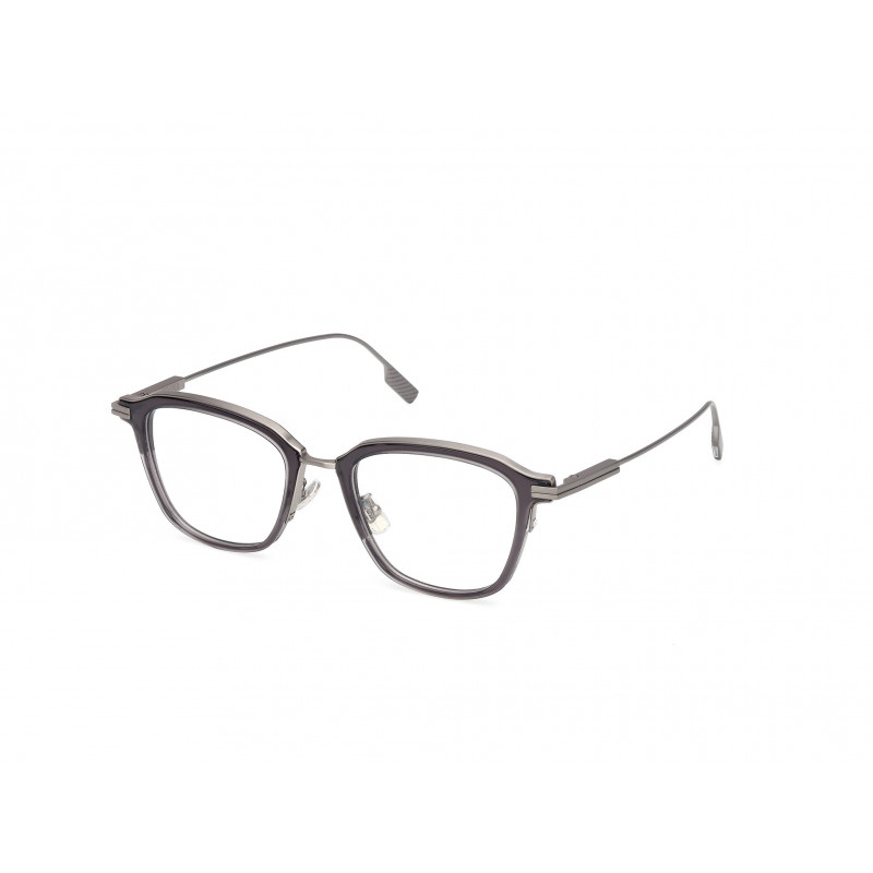 Eyeglasses Zegna EZ 5311 -D Asian fit 020 Shiny Grey / Matte Palladium 52mm