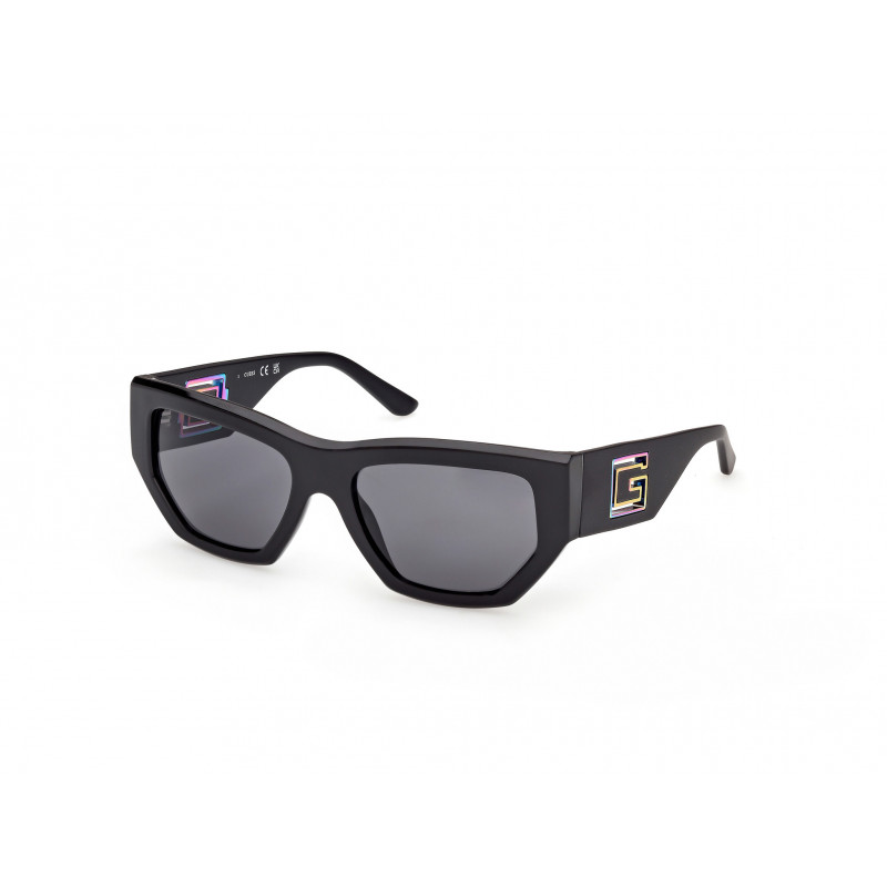 Sunglasses Guess GU 00291 01A Shiny Black Matte 54mm